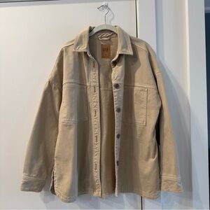 GAP Tan Barn Style Oversized Jacket